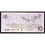 1989 Bank of Canada $10 banknote replacement AU55