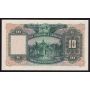 1941 Hong Kong HSBC $10 Ten Dollars bank note 