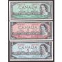 1954 Canada $1 $2 $5 $10 $20 $50