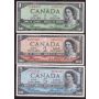 1954 Canada devils face $1 $2 $5 $10 $20 $50 $100 