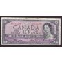 1954 Canada $10 devils face banknote F15