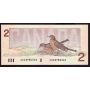 1986 Canada $ Two Dollar banknote  CH AU58+