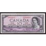 1954 Canada $10 Devils Face note Coyne Towers BC32a B/D5844637 a/EF