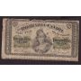 1870 Dominion of Canada 25 Cent shinplaster 