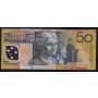 1995 Australia $50 banknote  VF30 details 2-small pinholes