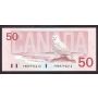 1988 Canada $50 banknote Knight Dodge FMB9796612 Snowy Owl Choice UNC
