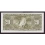 1937 Bank of Canada $20 banknote  Choice AU53+