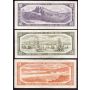 1954 Canada bank note set $1 $2 $5 $10 $20 $50   6-notes  VF or better