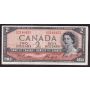 1954 Canada $2 devils face note Beattie Coyne E/B2146455 nice VF+