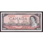 1954 Canada $2 banknote Beattie Coyne R/B4295594 Choice AU/UNC
