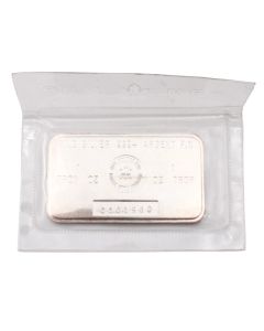 1 oz 999 Pure Silver Royal Canadian Mint RCM Bar Sealed Serial#C001560