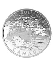 2015 $30 Canada's Merchant Navy in the Battle of the Atlantic - Pure Silver Coin