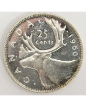 1950 Canada 25 cents MS64