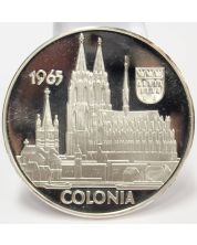 1965 Argenteus III Ducat silver coin COLONIA by Werner Graul 