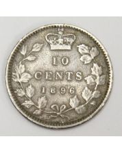 1896 Canada 10 cents obverse-5   F12