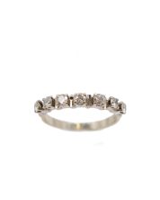 .64ct Diamonds 18k white gold ring 