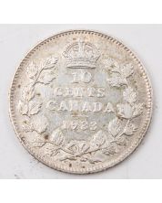 1933 Canada 10 cents a/EF