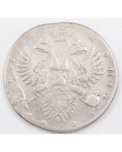 Russia Anna 1732 1 Rouble silver coin MOSCOW mint KM192 F