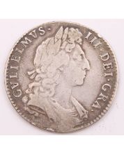 1697 William III silver Half Crown Nono Spink-3487