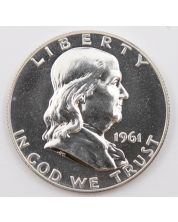 1961 Franklin Half Dollar Choice Proof