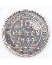 1944 Newfoundland 10 Cents Choice AU