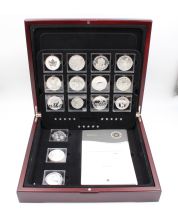 2012 The Fabulous 15 The World's Most Famous Silver Coins - 15 Coin Set