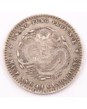 China Kwangtung 20 Cents ND (1890-1908) EF+