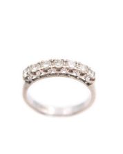 18K white gold Ladies 0.56 Carat Diamond Ring 