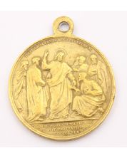 1869 Vatican Council bronze medal AN24 Christ with Disciples