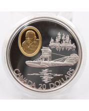 1994 Canada $20 Aviation Series One Coin 9 out of 10 Curtiss HS-2L - Sterling