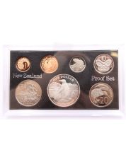 1988 New Zealand 7-coin set Yellow-eyed Penguin mint sealed all Choice Proof