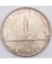 1939 Canada silver dollar UNC