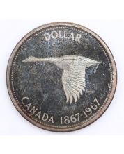 1967 Canada silver dollar Choice Specimen from gold set