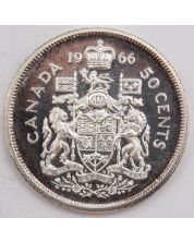 1966 Canada 50 cents  Choice Prooflike