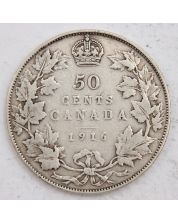 1916 Canada 50 cents VG