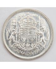 1956 Canada 50 cents Choice UNC