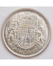 1957 Canada 50 cents Choice UNC
