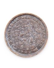 1922 Netherlands 1/2 cent Choice AU/UNC BN