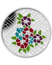 2014 Canada $20 Fine Silver Coin - Stained Glass: Craigdarroch Castle 