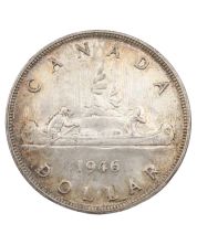 1946 Canada silver dollar EF+