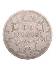 1901 Canada 50 cents G/VG
