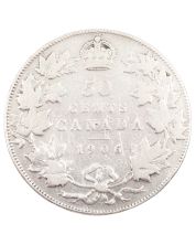 1906 Canada 50 cents nice FINE