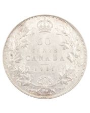 1931 Canada 50 cents nice AU+