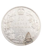 1932 Canada 50 cents VG