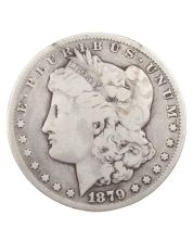 1879 CC Morgan silver dollar nice FINE