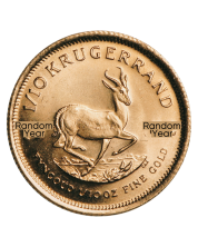 1/10 ounce South Africa Gold Krugerrand BU - Random year