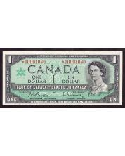 1967 Canada $1 replacement banknote *N/O 0091080 Choice Uncirculated
