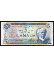 1972 Canada $5 replacement banknote Lawson Bouey *SF2311228 nice AU
