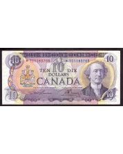 1971 Canada $10 replacement note Lawson Bouey *TC1183705 VF+ bank stamp