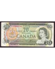 1969 Canada $20 replacement note Lawson Bouey *EZ9469794 nice VF